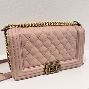 Quilted Classic chain crossbody purse